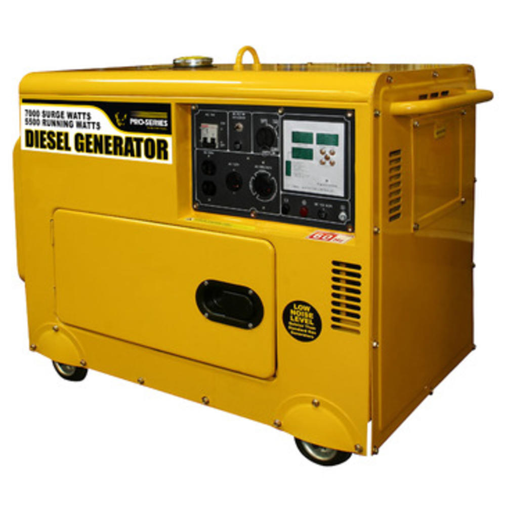 Buffalo Tools Pro-Series Diesel 7000 Watt Generator with Digital Control Panel