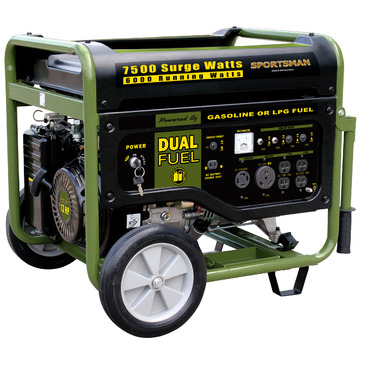 Buffalo Tools Sportsman Series 7500 Watt Dual Fuel Generator
