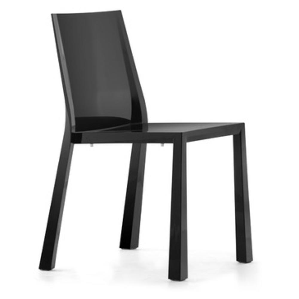 Zuo Modern Zuo Popsicle Dining Chair in Black [Set of 4]