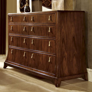 American Drew Bob Mackie Signature Dressing Chest In Rosewood