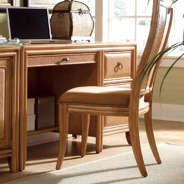 American Drew Antigua 54 Desk In Toasted Almond