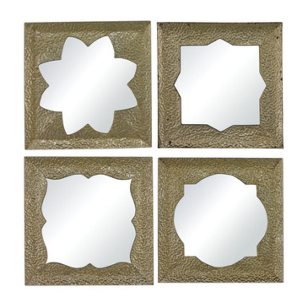 Sterling Industries 138-065/S4 Pine Island-Set Of 4 Moroccan Motif Inspired Mirrors