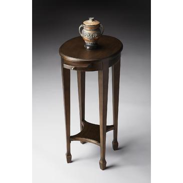 Butler Essentials Masterpiece Accent Table In Black On Gold