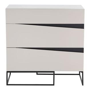 Moe S Home Collection Moes Home Albion Low Dresser Taupe In White