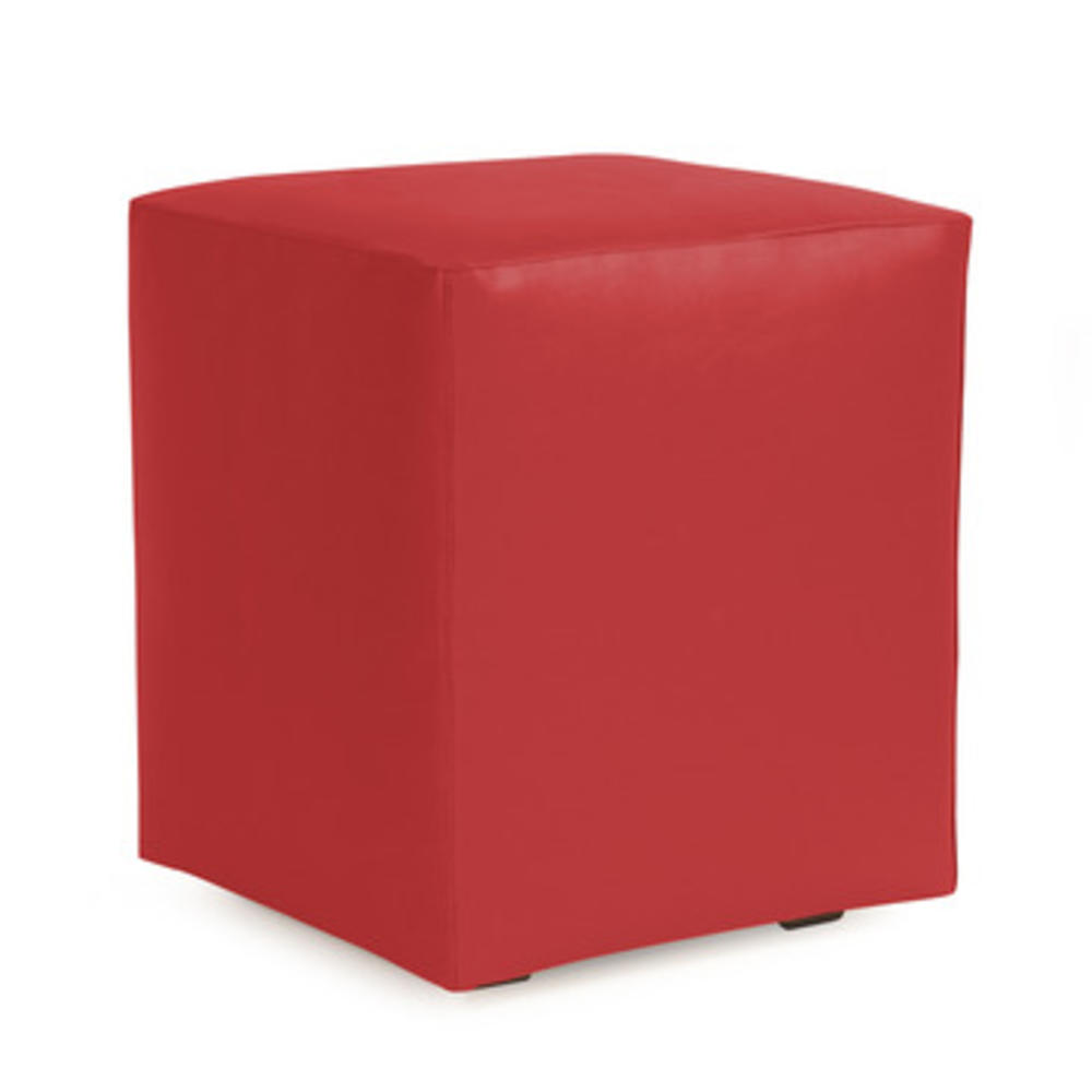 Howard Elliott Q128-170 Atlantis Scarlet Universal Cube Ottoman