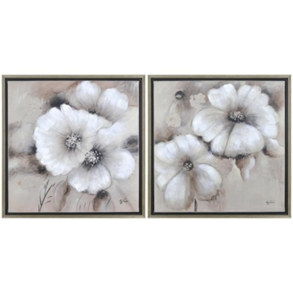 Ren-Wil OL873 Fleur Square Canvas Wall Art by Giovanni Russo