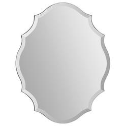 Ren-Wil Emma Wall Mirror, Large, Silver