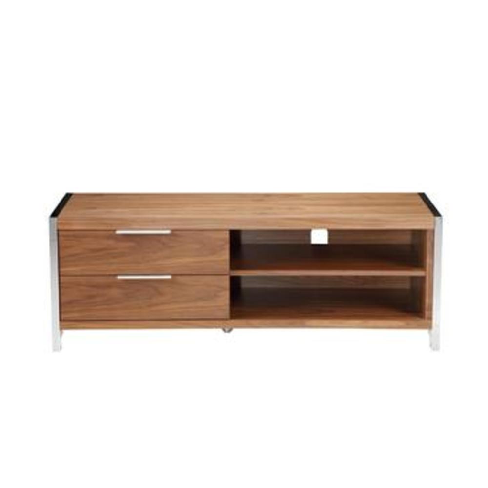 Moe's Home Collection Moes Home Collection Neo TV Stand in Walnut Small