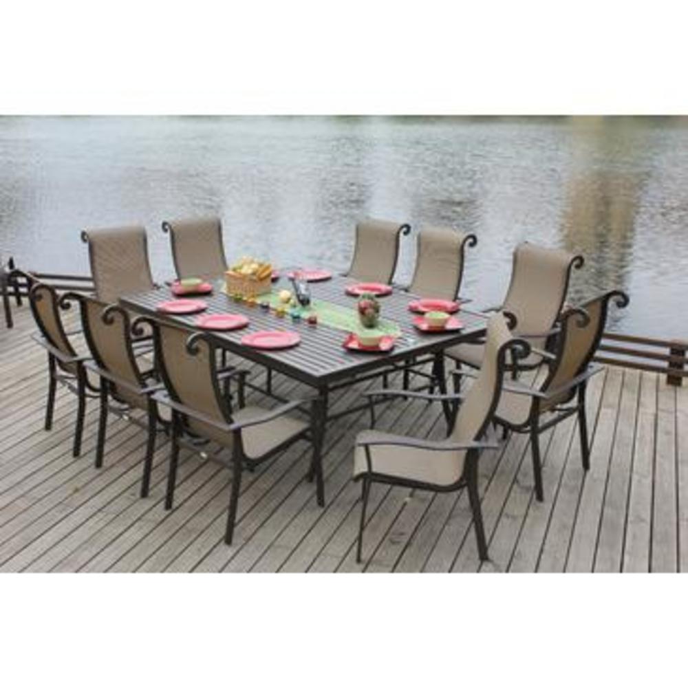Bellini Home and Gardens Bellini Angrove Dining 11 Pc Set in Lakeshore