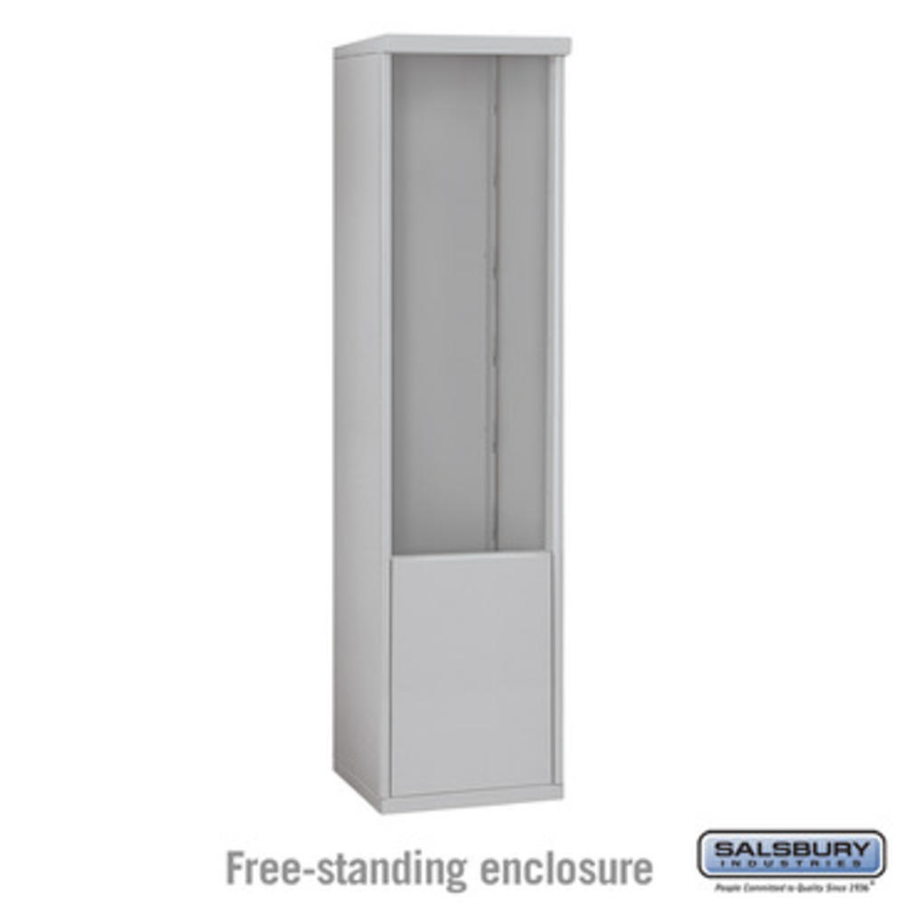 Salsbury Industries Free-Standing Enclosure - for 3712 Double Column Unit   Bronze