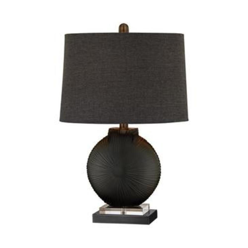 Dimond Lighting Simone 1 Light Table Lamp In Grey And Pewter Incandescent