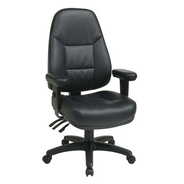 Leather Chair, Office Star Leather Chair