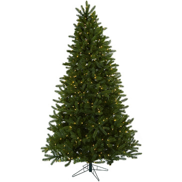 Nearly Natural 7.5' Rembrandt Christmas Tree with Clear Lights