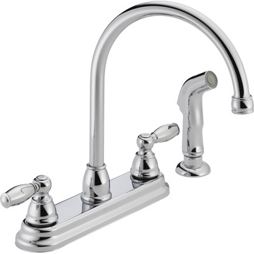 Peerless Faucets Peerless P299575lf Two Handle Kitchen Faucet In