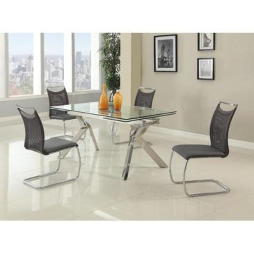 Chintaly Ella Dining 5 Piece Dining Set With Nadine Chair