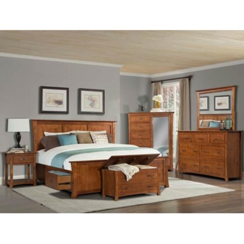 A-America Furniture Grant Park 6 Piece Bedroom Set