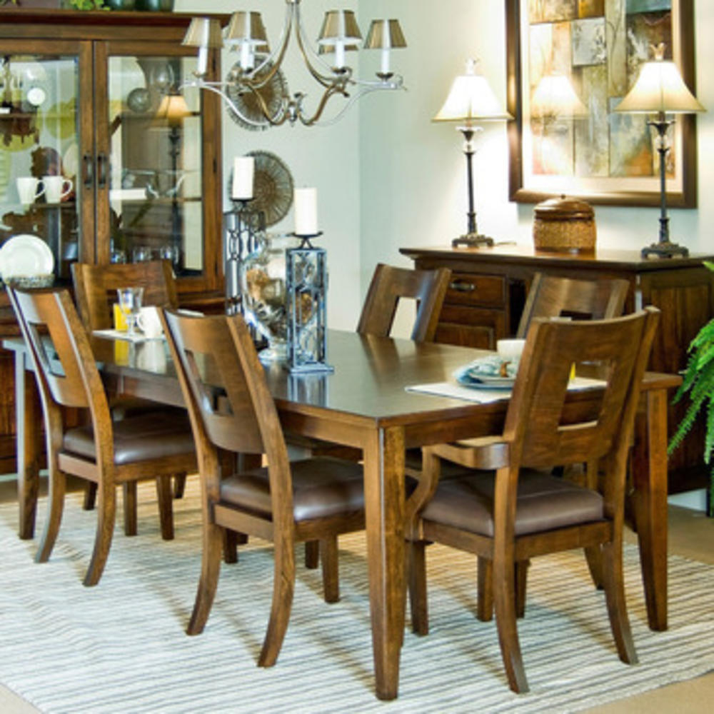 Klaussner Carturra 8 Piece Dining Room Set w/ Arm Chair