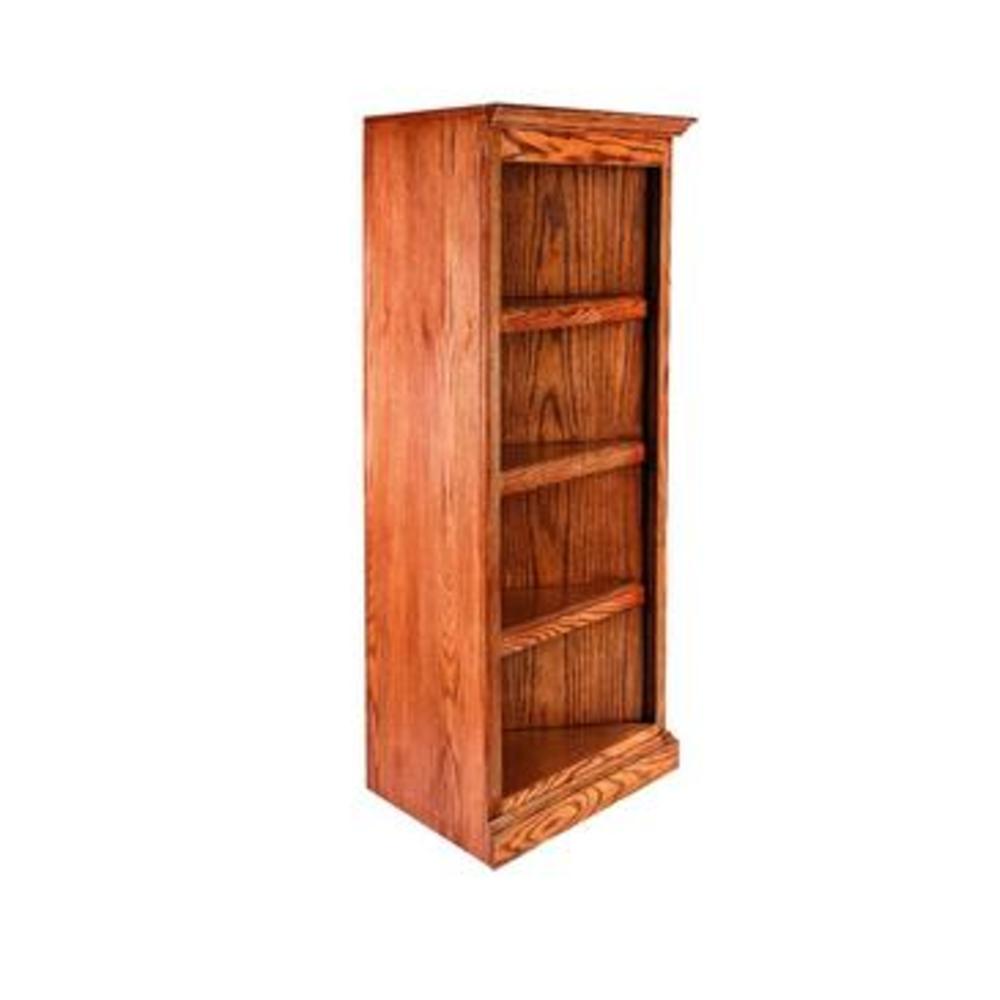 Forest Designs 6712-TR Traditional Corner Bookcase Cherry Alder