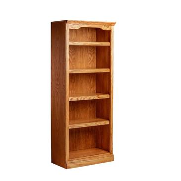 Forest Designs 6130-TG Traditional Bookcase Chestnut Oak