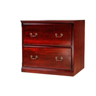 Forest Designs B1090D-TCH Traditional Lateral File Cherry Oak