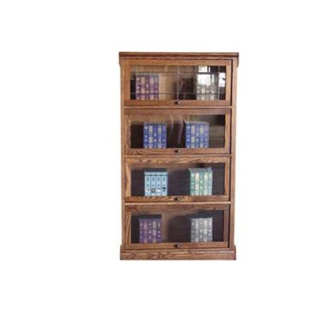 Forest Designs Mission Four Doors Lawyers Bookcase Cherry Oak