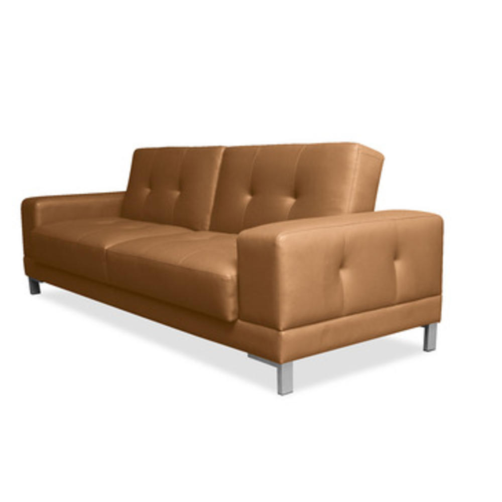 Lifestyle Solutions Metropolitan Convertible Sofa in Mocha