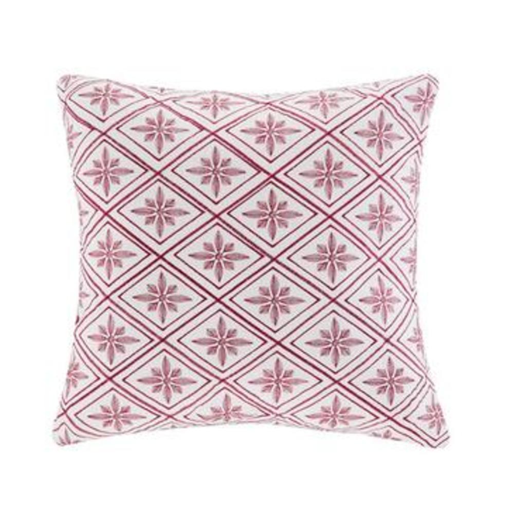 N Natori Cherry Blossom Square Pillow 16x16''