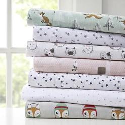 Intelligent Design Cozy Soft Cotton Novelty Print Flannel Sheet Set Full