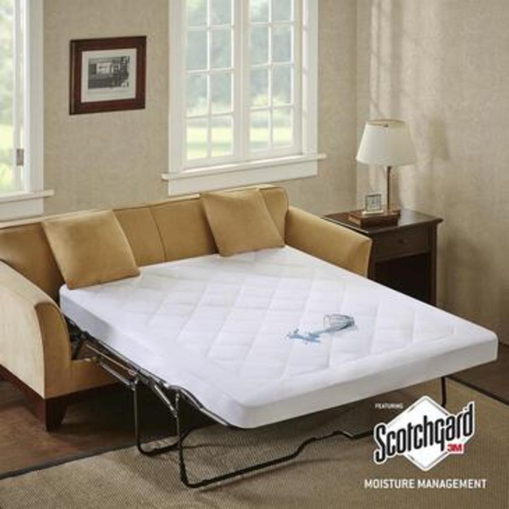 Sleep Philosophy Holden Waterproof Sofa Bed Mattress Protection Pad with 3M Scotchgard Moisture Management