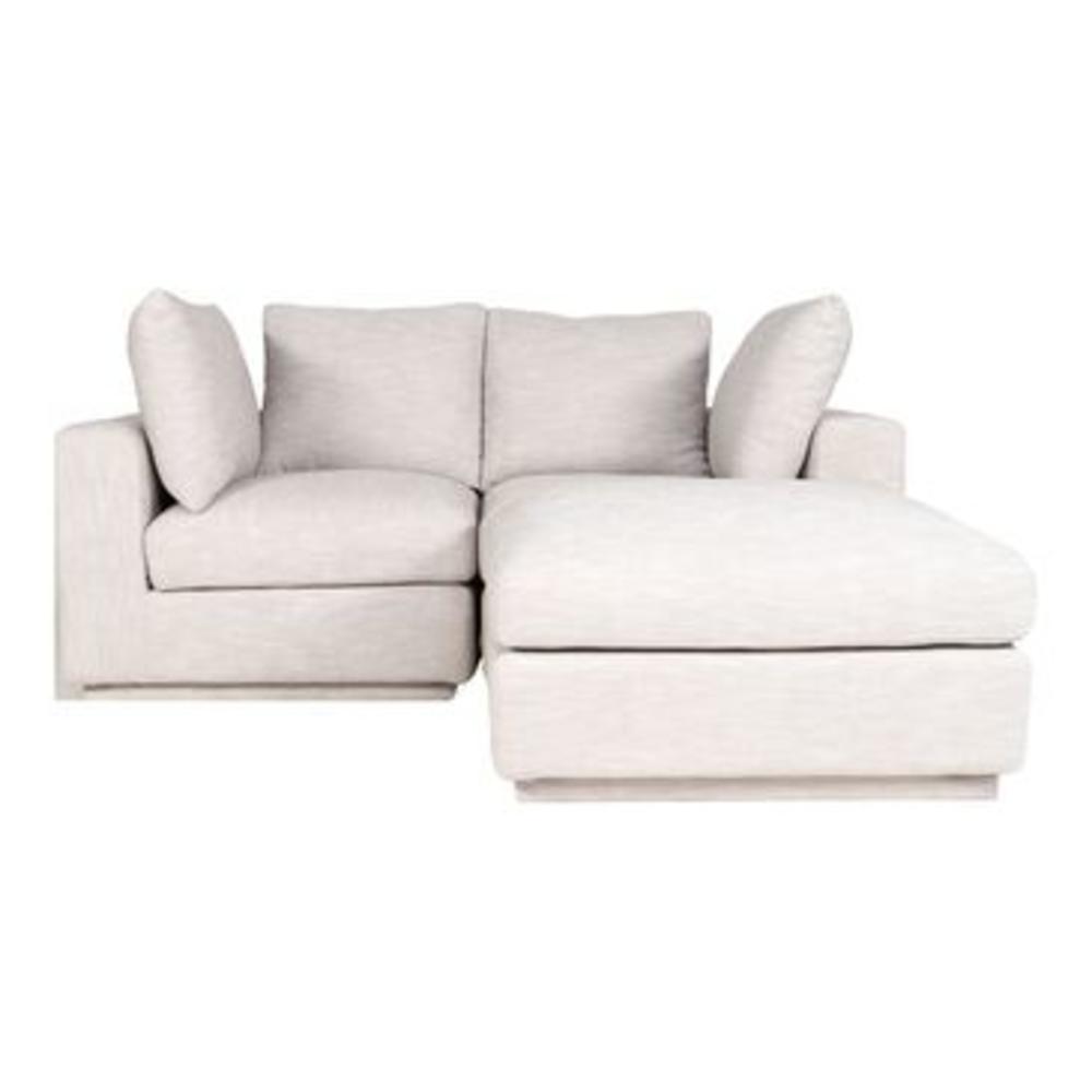Moe's Home Collection Moes Home Justin Nook Modular Sectional Taupe