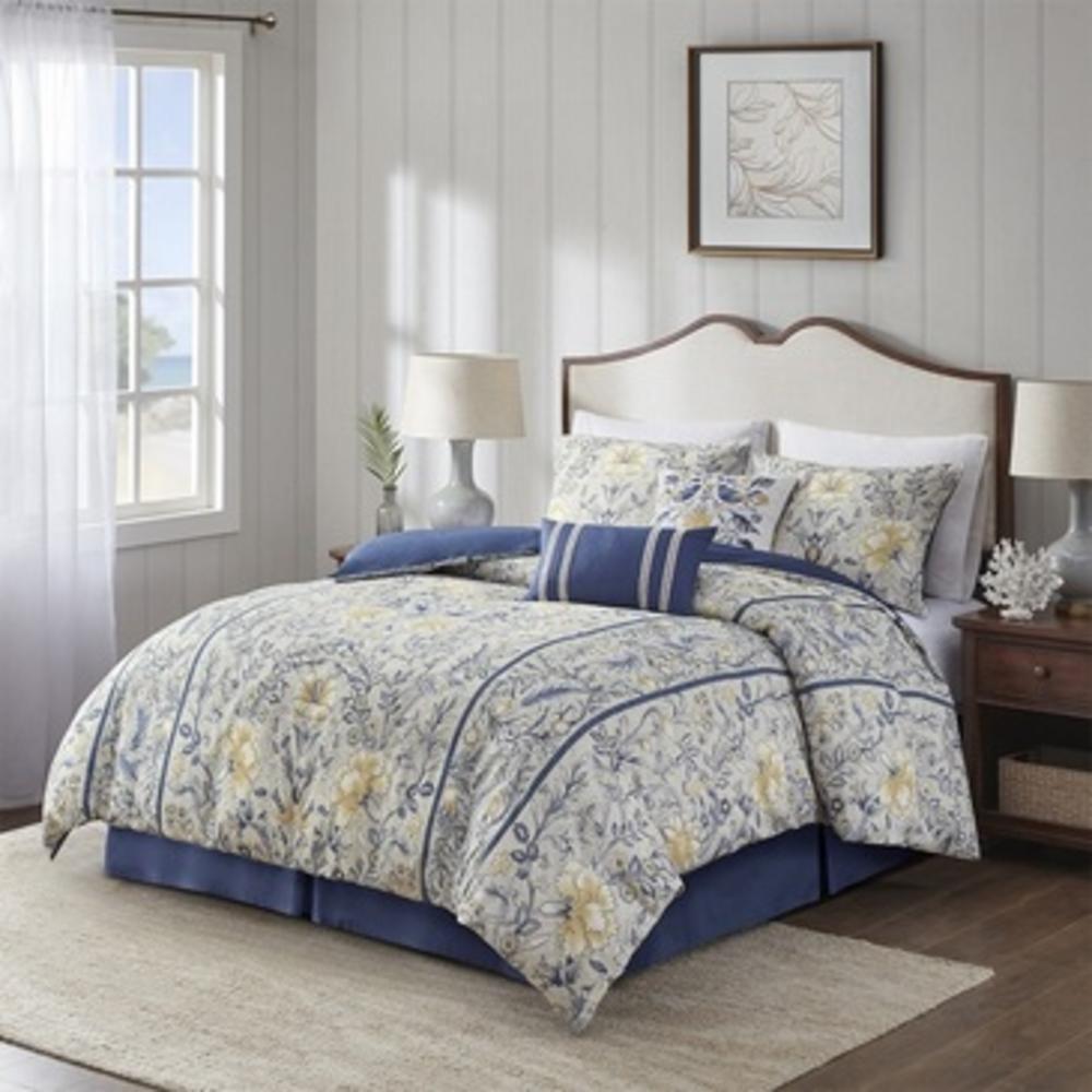 Harbor House Livia 6 Piece Cotton Comforter Set - Cal King