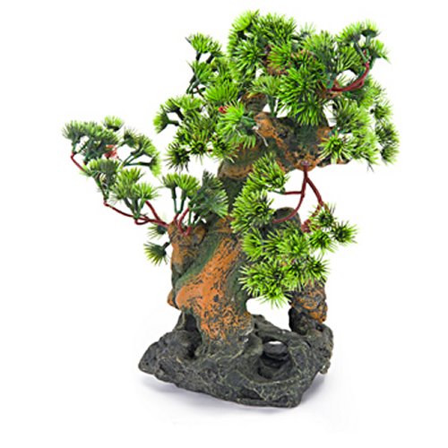 Bssn Bonsai Tree On Rocks Aquariums Aquarium Decorations Penn Plax