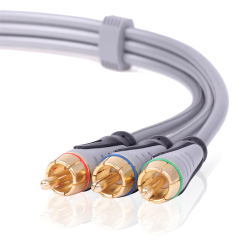 CE Compass Premium 10 FT 3-RCA Component RGB Video  Cable Wire Ypbpr 3 RCA M-M Camera HDTV DVD