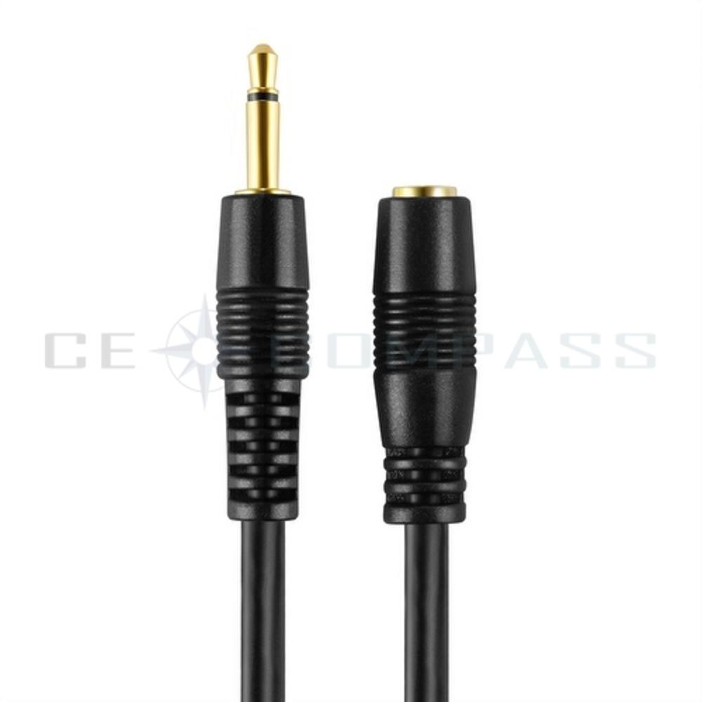 CE Compass 3.5mm Mono Extension 10FT - 12V Trigger, IR Infrared Sensor Receiver Extension, TS Monaural Mini Mono Audio Plug Jack Wire Cord