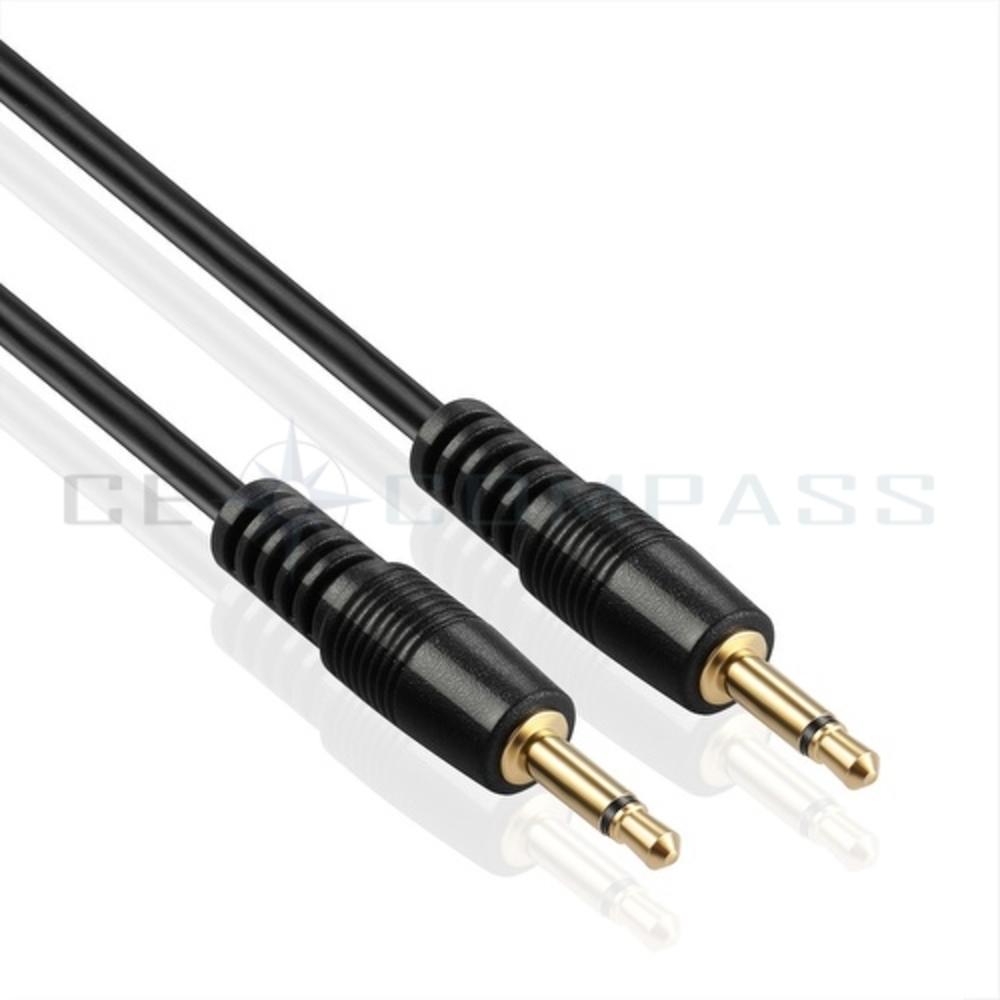 CE Compass 3.5mm Mono Cable 3FT - 12V Trigger, IR Infrared Sensor Receiver Extension, 1/8" TS Monaural Mini Mono Audio Plug Jack Wire Cord