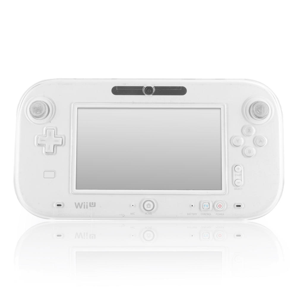 CE Compass Wii U Case (Clear Transparent) - Hard Crystal Protective Case Cover Skin for Nintendo Wii U Gamepad Remote Controller