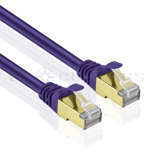 CE Compass Cat 6 Ethernet Cable 10ft, Ethernet Patch Cable Cat6 RJ45 Cable Connector LAN Network Gigabit Internet Wire Patch Cord Premium