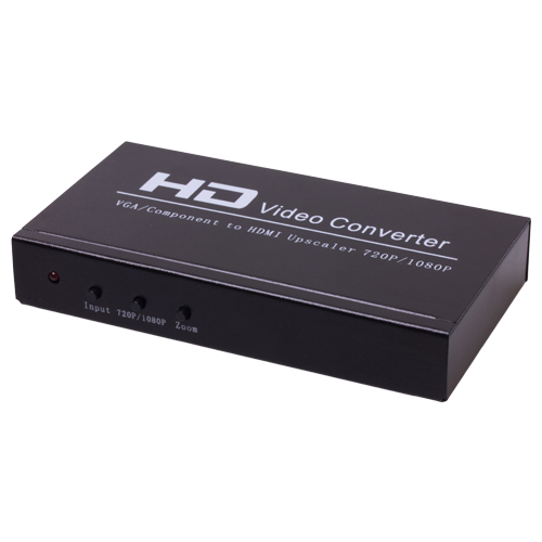 CE Compass PC VGA   Component Video Audio To TV HDMI HD 720P 1080P Up Scale Converter