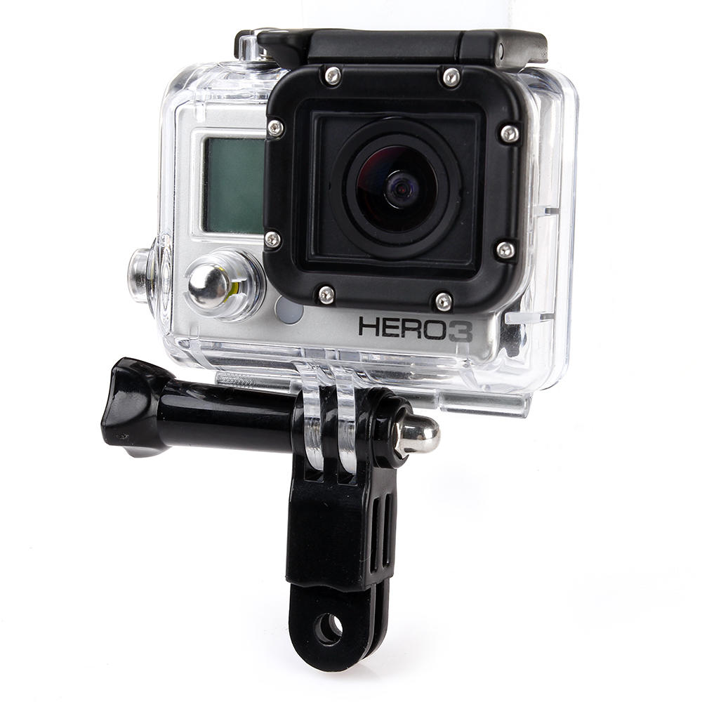 CE Compass Adjustable 3-Way Pivot Arm Assembly Extension + 4 x Thumb Knob for GoPro Hero 3 2 1