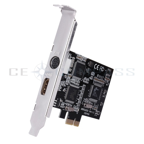 Ce Compass Pci E Hd Cap Hdmi Hd Video Capture Cap Pcie Pci Express Card 1920x1080i For Hdtv Digital Pc