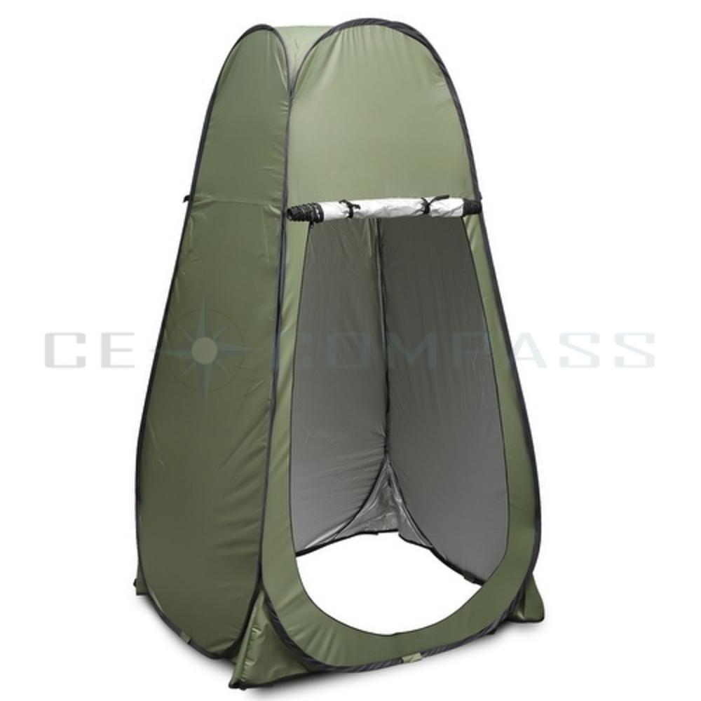 CE Compass Pop Up Dressing Tent Portable Outdoor Privacy Shower Toilet Fitting Changing Room for Camping Hiking Beach Park Mountain Area