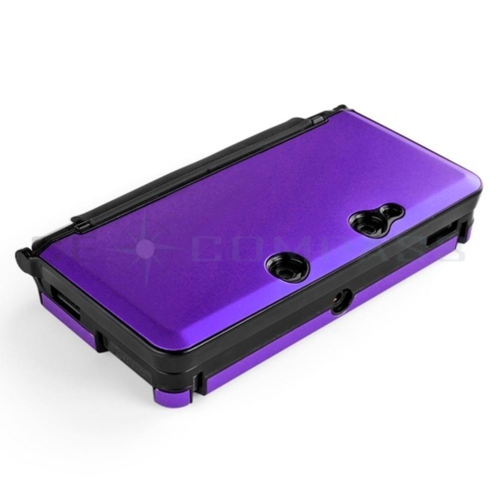 CE Compass 3DS Case (Purple) - Full Body Protective Snap-on Hard Shell Aluminium Plastic Skin Cover for Nintendo 3DS 2011 Model
