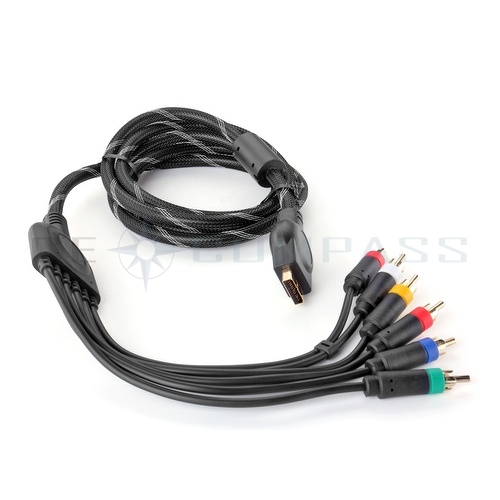 Seduce Beginner unclear CE Compass PS3 PS2Component AV Cable (6 Feet) Premium High Resolution HDTV  Component RCA Audio Video