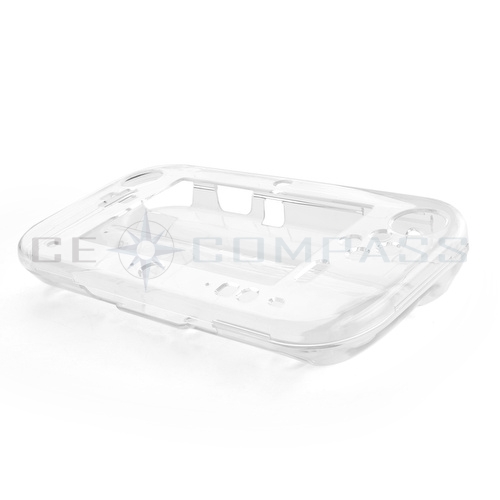 CE Compass Wii U Case (Clear Transparent) - Hard Crystal Protective Case Cover Skin for Nintendo Wii U Gamepad Remote Controller