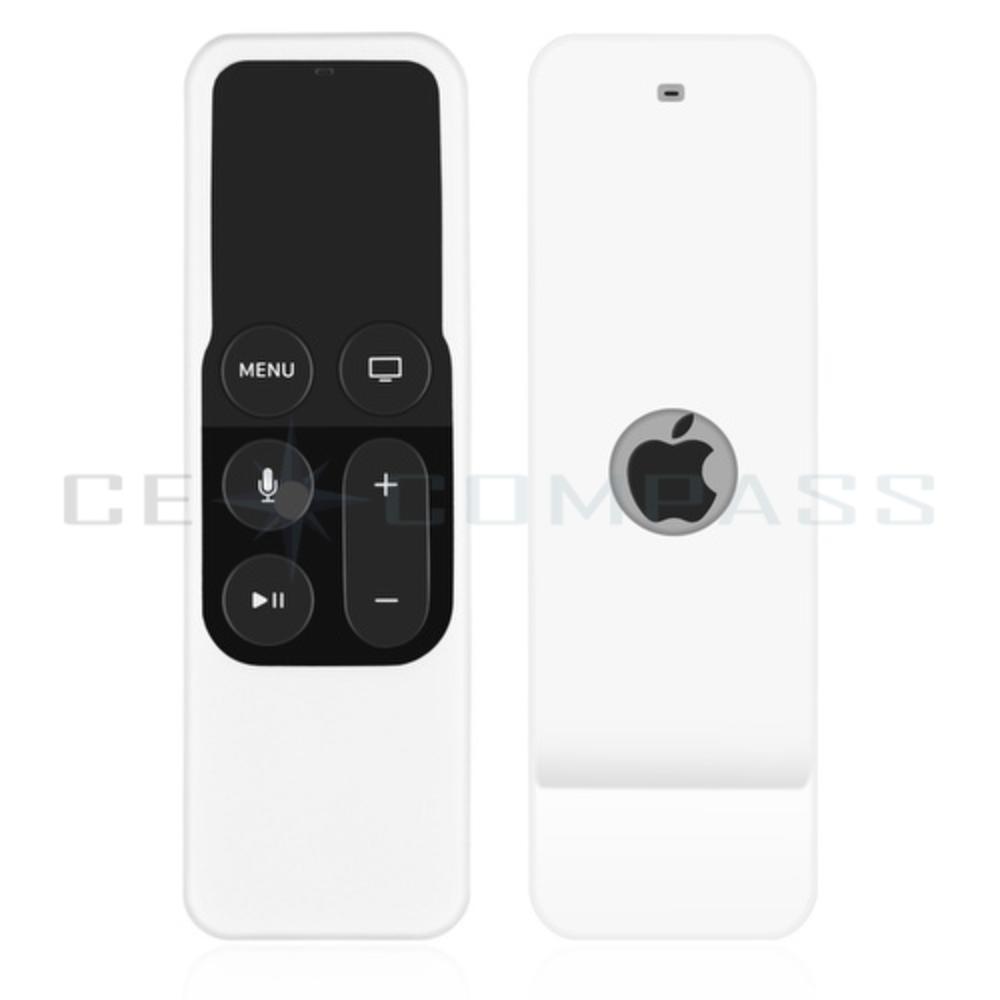 spredning region Sprede CE Compass APP_TV4_RMT_WHT Apple TV 4 Remote Case - Protective Soft  Silicone Case Cover Skin for New Apple TV 4th Generation Control Controller  w/ Lanyard
