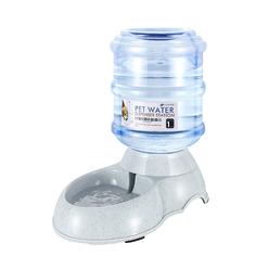 CE Compass Flexzion Automatic Dog Water Bowl Dispenser for Cat Pet Animal (1 Gallon Dispener Water Jug) - Gravity Feeder Auto Replenish Wat