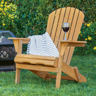 best choice products sky2253 foldable wood adirondack chair for