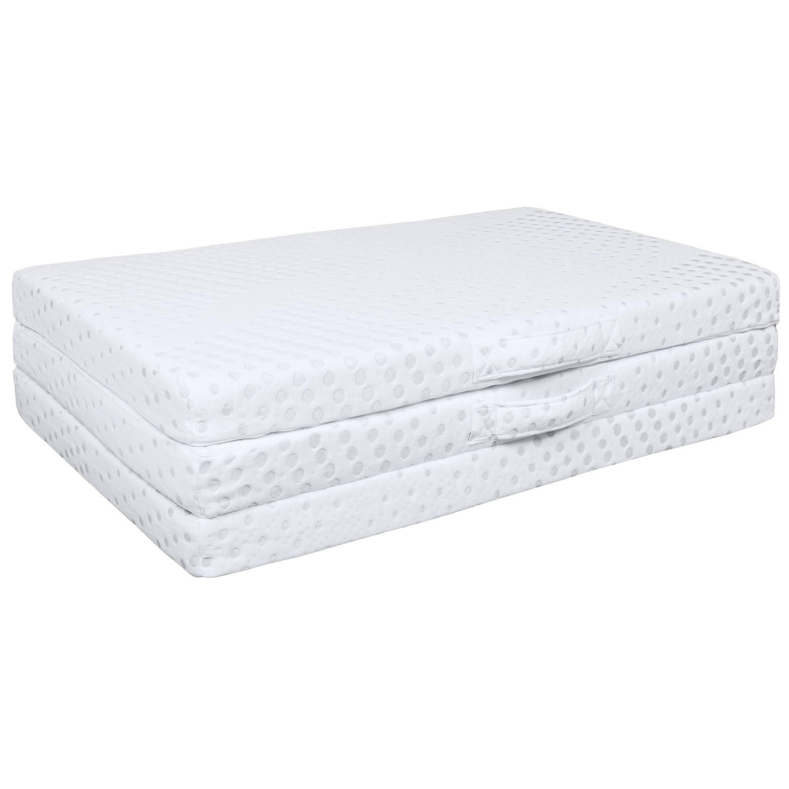 Best Choice Products Portable 3in Queen Size Tri Folding Memory Foam Best Choice Products Portable 3in Queen Size Tri Folding Memory Foam Gel Mattress Topper W Removable Cover