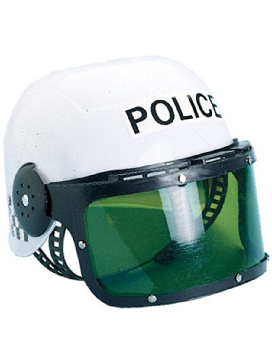 US Toy Kids Costume Police Motorcycle Cop Helmet & Visor