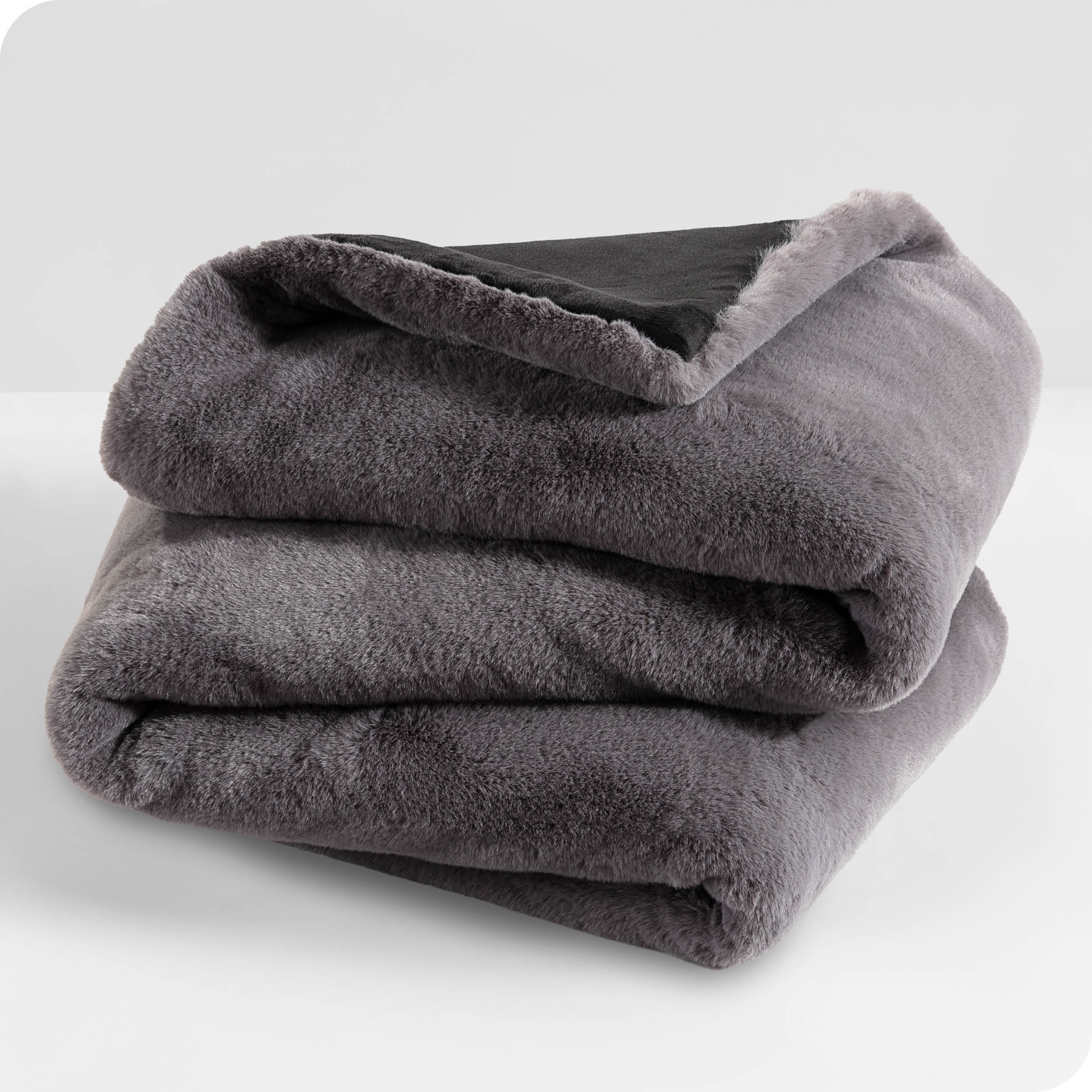Bare Home Faux Fur Blanket - Ultra-Soft Blanket - Luxurious Fuzzy Warm Blanket - Cozy Lightweight Soft Blanket